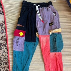 Colorful Patchwork Unisex Bottoms